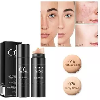 Водный светильник, ремонт, консилер для лица, CC Stick, осветляет тон кожи, жидкая основа, воздушная подушка, крем Bb, косметический косметический макияж 01#