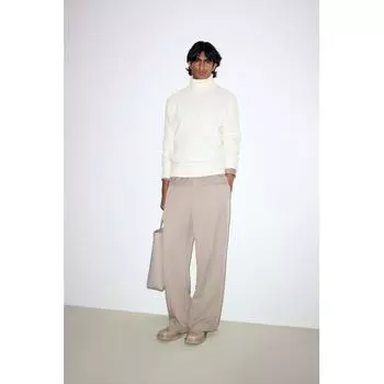 Водолазка HM Regular Fit кремовый XS