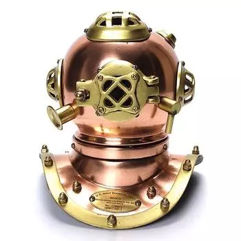 Водолазный шлем 15,24 см, Знак ВМС США, Морской водолазный шлем, Шлем для подводного плавания, Водолазный шлем коммандос, Водолазный шлем Mark V 15.24 cm