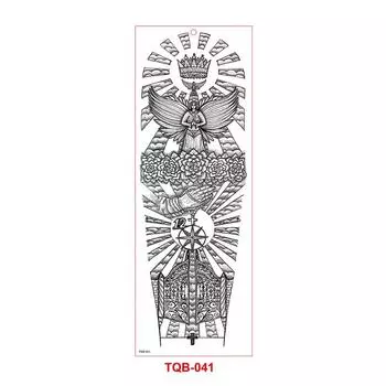 Водонепроницаемая 3D мужская татуировка на руку временная татуировка наклейка поддельная татуировка боди-арт