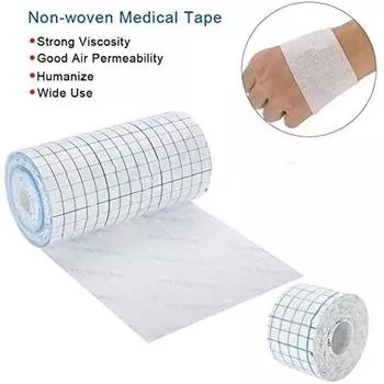 Водонепроницаемая антибактериальная повязка, медицинская нетканая фиксирующая лента, повязка на рану, клейкая лента A 5cm 10m