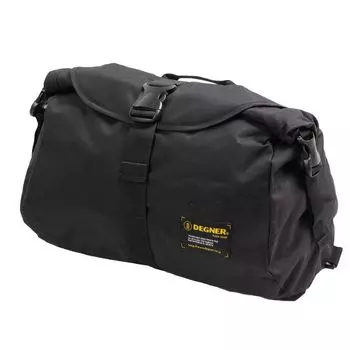 Водонепроницаемая боковая сумка DEGNER, черная, высота 28 см, ширина 42 см, ширина 18 см, ПОЛИ/ПВХ (искусственная кожа) НБ-92-БК чёрный