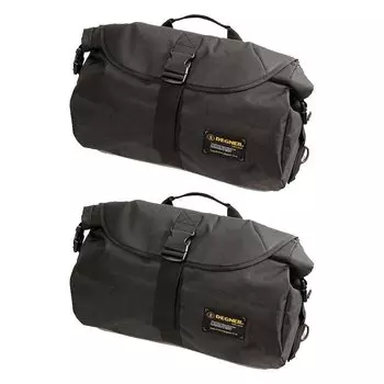 Водонепроницаемая боковая сумка DEGNER WATER PROOF SIDE BAG Черный BK NB-92 [Набор 2]