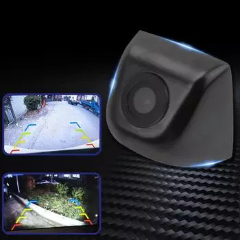 Водонепроницаемая цветная HD-видеокамера заднего вида для автомобиля с широкоугольным объективом 120 градусов и ночным видением White
