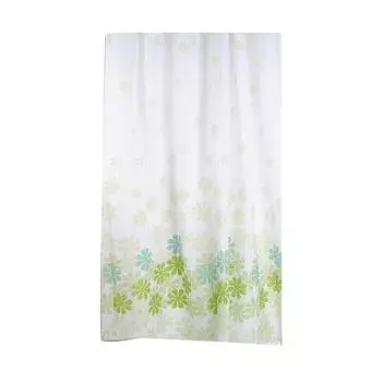 Водонепроницаемая цветочная занавеска для душа для современной ванной комнаты, простая в установке и стильная занавеска для ванной комнаты розовый