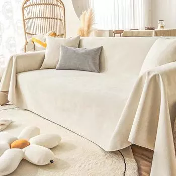 Водонепроницаемая диванная подушка, тканевое полотенце, всесезонный универсальный противоскользящий чехол для дивана, новая тканевая подушка, устойчивая к царапинам кошек 90*90cm