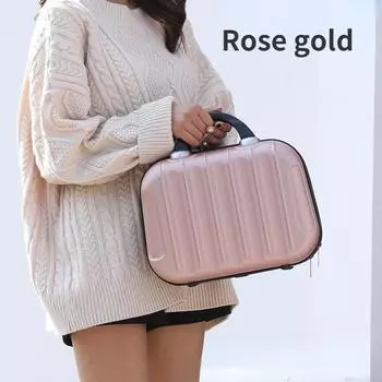 Водонепроницаемая дорожная косметичка, косметический органайзер, сумка для хранения косметики, кистей для макияжа, туалетных принадлежностей розы красного