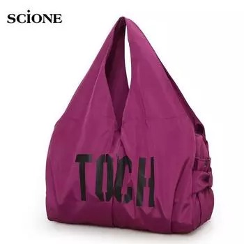 Водонепроницаемая дорожная сумка для занятий спортом на открытом воздухе, для занятий йогой, для женщин, для фитнеса, наплечная сумка, дорожная сумка для мамы розы красного