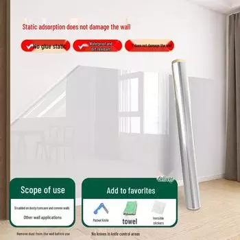 Водонепроницаемая и маслостойкая наклейка ПВХ для кухонного шкафа 30cm x 500cm Static Adsorption