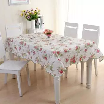 Водонепроницаемая и маслостойкая скатерть, квадратная несмываемая скатерть, круглая скатерть для обеденного стола с принтом Peva, прямоугольная скатерть для журнального столика на заказ 60x60