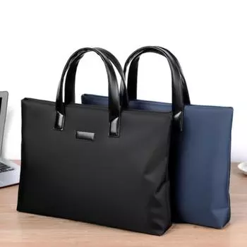 Водонепроницаемая и ударопрочная мужская нейлоновая сумка для ноутбука, сумка для документов синий