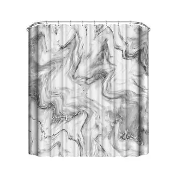 Водонепроницаемая и устойчивая к плесени сверхплотная занавеска для душа для гигиенической ванной комнаты Изысканное ремесло Несквозь тонкая текстура 80cm*180cm,80cm*180cm