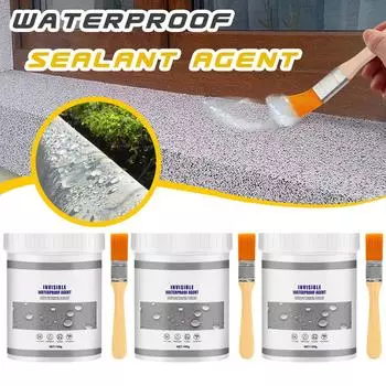 Водонепроницаемая изолирующая герметизирующая эмульсия, прозрачное водонепроницаемое покрытие, прозрачное водонепроницаемое 3x100 г One Size
