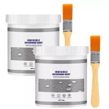 Водонепроницаемая изоляционная герметизирующая эмульсия, Прозрачное водонепроницаемое покрытие, Прозрачное водонепроницаемое покрытие(2рс) One Size