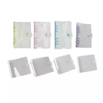 Водонепроницаемая книга в мягкой обложке Ledger A7/A6, прозрачная, бюджетная, мягкая, A6, папка