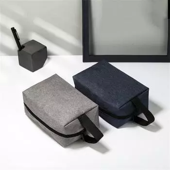 Водонепроницаемая косметичка из ткани Оксфорд, мужская дорожная косметичка, органайзер для туалетных принадлежностей, корейская косметичка, женская косметичка