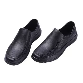 Водонепроницаемая кухонная обувь из материала ЭВА, поварская обувь 27, 26, 25, 24, 23 см, рабочая обувь, кухонная нескользящая обувь, ресторанная обувь, резиновая подошва чёрный