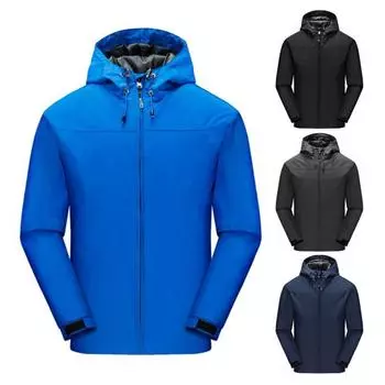 Водонепроницаемая куртка высокого качества, водонепроницаемая, удобная мужская куртка, спортивная мужская куртка широкого применения, водонепроницаемая куртка для работы XL армия зеленый