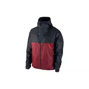 Водонепроницаемая легкая куртка с капюшоном Nike ACG Colorblock, мужская верхняя одежда бордового цвета CK7239-011 S