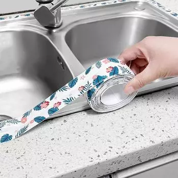 Водонепроницаемая лента-герметик против плесени, многофункциональные наклейки из ПВХ, наклейки для швов и трещин в ванной и туалете