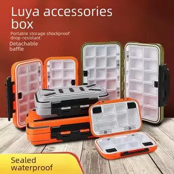 Водонепроницаемая многофункциональная шкатулка для хранения рыболовных снастей и ювелирных изделий 10-grid
