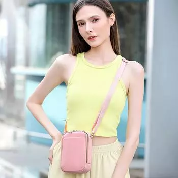 Водонепроницаемая модная сумка-мессенджер унисекс в европейском и американском стиле – модная, повседневная, функциональная сумка через плечо для бизнеса. 20L or less розовый