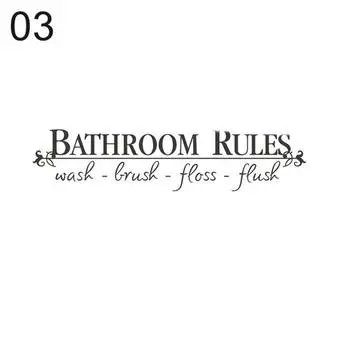 Водонепроницаемая наклейка на стену с английской буквой из ПВХ, сделай сам, текстовая роспись, наклейка 6#