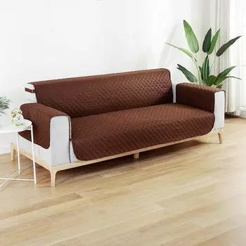 Водонепроницаемая нескользящая подушка для дивана для домашних животных, однотонный цельный чехол для дивана, наборы защитных накладок для дивана 77*178cm