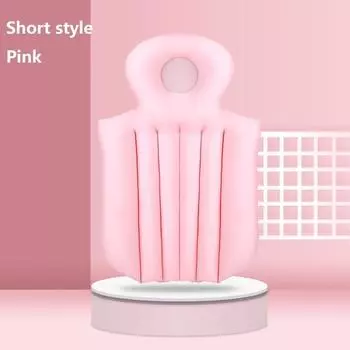 Водонепроницаемая нескользящая подушка для купания в ванной комнате, подушка для ванны для всего тела, подушка для ванны S розовый