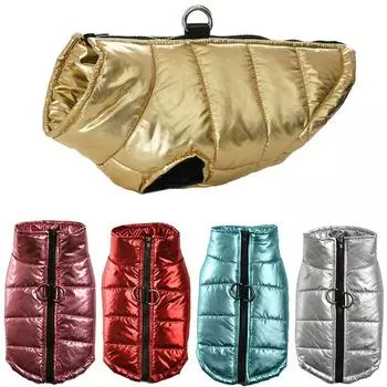 Водонепроницаемая одежда для собак на осень и зиму для маленьких, средних и больших собак, теплая жилетка, куртка, легкая одежда, пальто для французского бульдога S