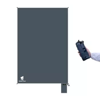 Водонепроницаемая палатка Geer Top Ground Tent для отдыха, устойчивая к давлению воды, легко снимается и надевается, 210 x 140 см, простыня, простыня, простыня, 3000 мм, портативная,