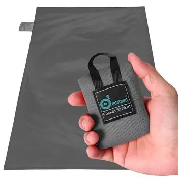 Водонепроницаемая песчаная простыня для отдыха Odoland 70x110 см, тентовая простыня со встроенной сумкой для хранения, легкая, быстросохнущая, складная, пляжный коврик для пляжа