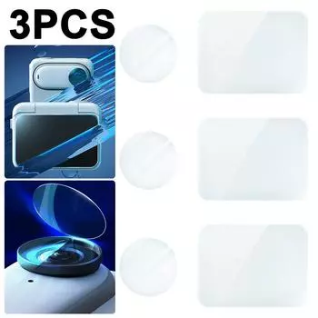 Водонепроницаемая пленка для объектива экшн-камеры с защитой от царапин для Insta360 GO 3 (1 комплект) ?