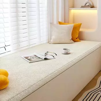 Водонепроницаемая плюшевая оконная подушка Тедди, новая кремовая ветрозащитная сетка, красная крышка для приборной панели на окно, татами, подушка для балкона 60*160