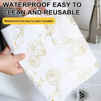 Водонепроницаемая подкладка для ящика для кухни, подкладка для полки из ЭВА, нескользящая подкладка для холодильника, легко чистится, бесплатные липкие инструменты 300cm розового золота