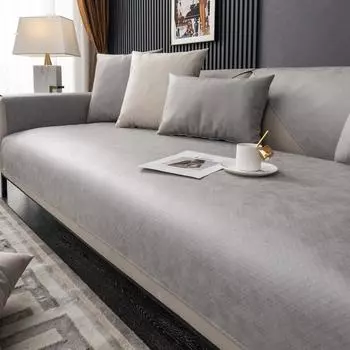 Водонепроницаемая подушка для дивана, новинка, четыре сезона, универсальная антипригарная шерстяная подушка для дивана, полотенце из искусственной кожи 50*70