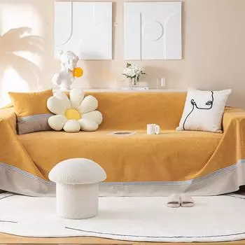 Водонепроницаемая подушка для дивана, универсальная нескользящая скандинавская простая современная подушка для дивана, чехол для дивана, изоляция от мочи домашних животных, защита от царапин 200*130