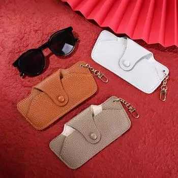 Водонепроницаемая подвесная сумка для солнцезащитных очков, держатель для очков, защитный футляр для очков, кожаный футляр для очков хаки