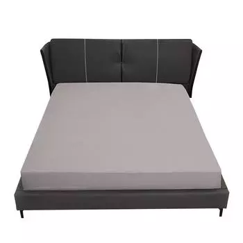 Водонепроницаемая простыня, однотонный наматрасник, пригодный для машинной стирки, наматрасник с барьером для мочи, покрывало американского стандарта, простыня на подкладке 80cmX200cmX30cm белый