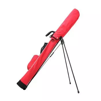 Водонепроницаемая пыленепроницаемая подставка для гольфа Сумка для клуба и сумка для ударов с подставкой чёрный