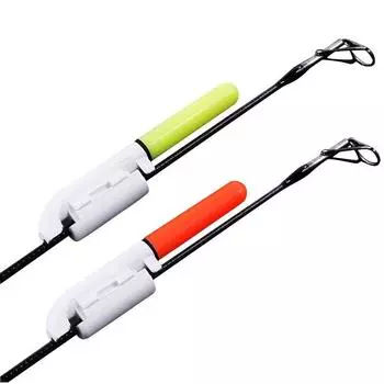 Водонепроницаемая рыболовная электронная удочка, светящаяся палка, светодиодный съемный поплавок, снасти для ночной рыбалки со скал, полезная батарея