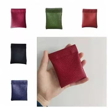 Водонепроницаемая самозакрывающаяся косметичка для губной помады, самозакрывающаяся мини-сумка для макияжа для женщин/мужчин синий