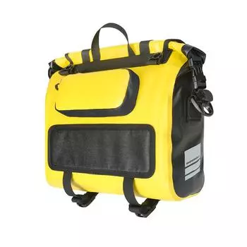 Водонепроницаемая седельная сумка для мотоцикла Rhinowalk, быстросъемная сумка для багажа, большая вместительная боковая сумка для хранения жёлтый