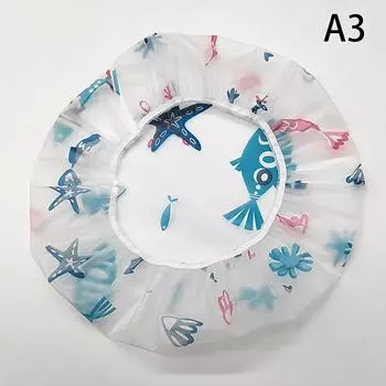 Водонепроницаемая шапочка для душа Bashroom, утолщенная эластичная банная шапочка, банная шапочка для женщин, парикмахерские принадлежности для ванной, женские шапочки для душа A3