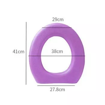 Водонепроницаемая силиконовая подушка для сиденья унитаза Four Seasons, моющаяся домашняя пена для унитаза, чехол для унитаза