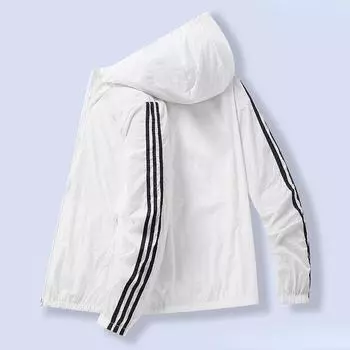 Водонепроницаемая солнцезащитная одежда в полоску, одежда для рыбалки, охоты, быстросохнущая ветровка, анти-УФ-пальто M розовый