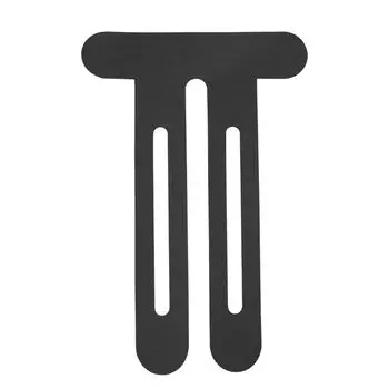 Водонепроницаемая спортивная лента для атлетики, дышащая лента для поддержки мышц, аксессуары, пластырь для коленных мышц чёрный