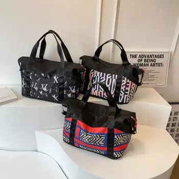 Водонепроницаемая спортивная сумка для фитнеса и йоги, сухая и влажная, с разделением на одно плечо, дорожная сумка для мужчин