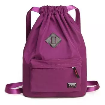 Водонепроницаемая спортивная сумка, спортивная сумка с мягкой спинкой, спортивные рюкзаки для женщин и мужчин, спортивные сумки, спортивные аксессуары, сумка для тренажерного зала, фитнеса, бега чёрный