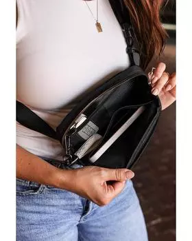 Водонепроницаемая сумка-чехол на молнии Azura Exchange из водонепроницаемой ткани 20*5*14 см ONE SIZE чёрный